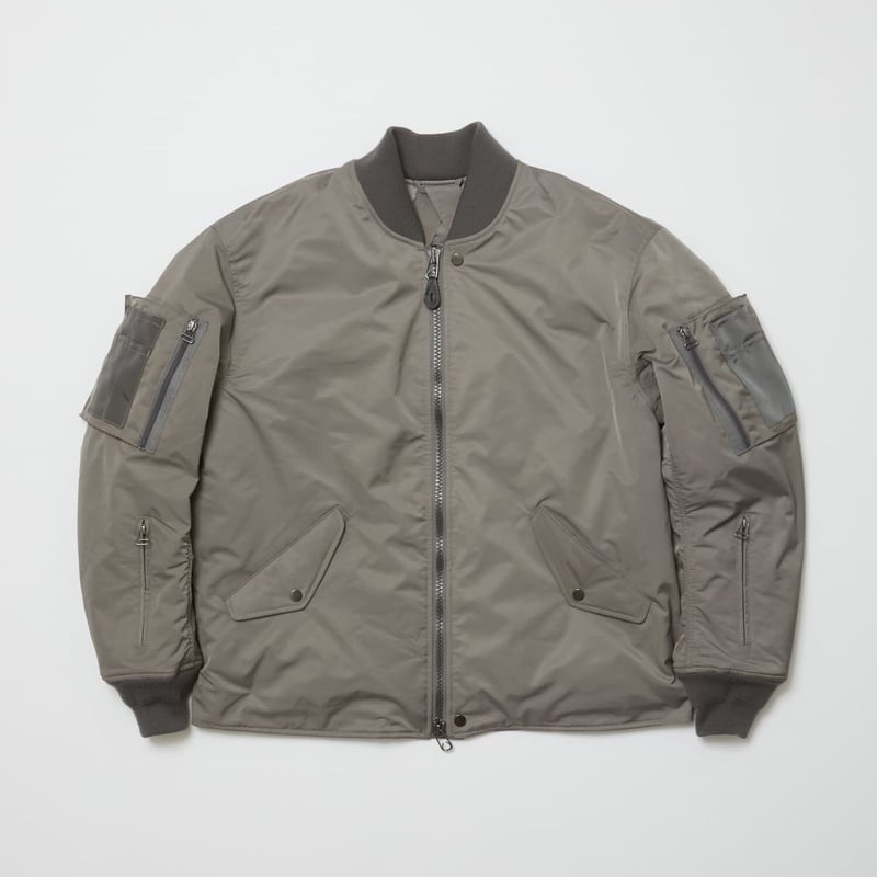BAL / NYLON TWILL BOMBER / ANTHRACITE | Sophomore