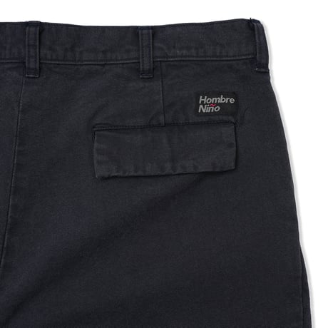 HOMBRE NINO / CANVAS PANTS / BLACK