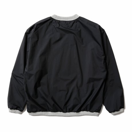 HOMBRE NINO / NYLON PULL OVER SHIRT / BLACK
