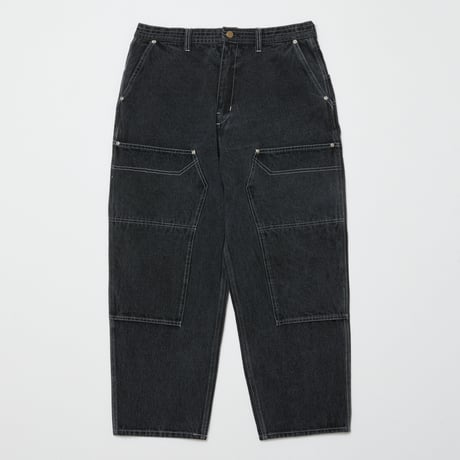 BAL / LOOSE FIT DENIM WORK PANT / BLACK