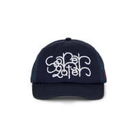 SOL soonerorlater / STEM LOGO MESH CAP / NAVY