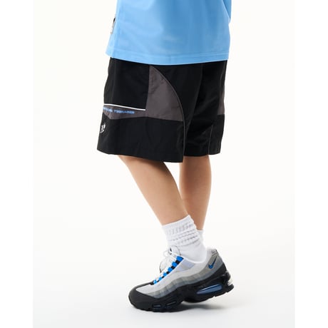 BoTT / PANELED TRACK SHORT / BLACK