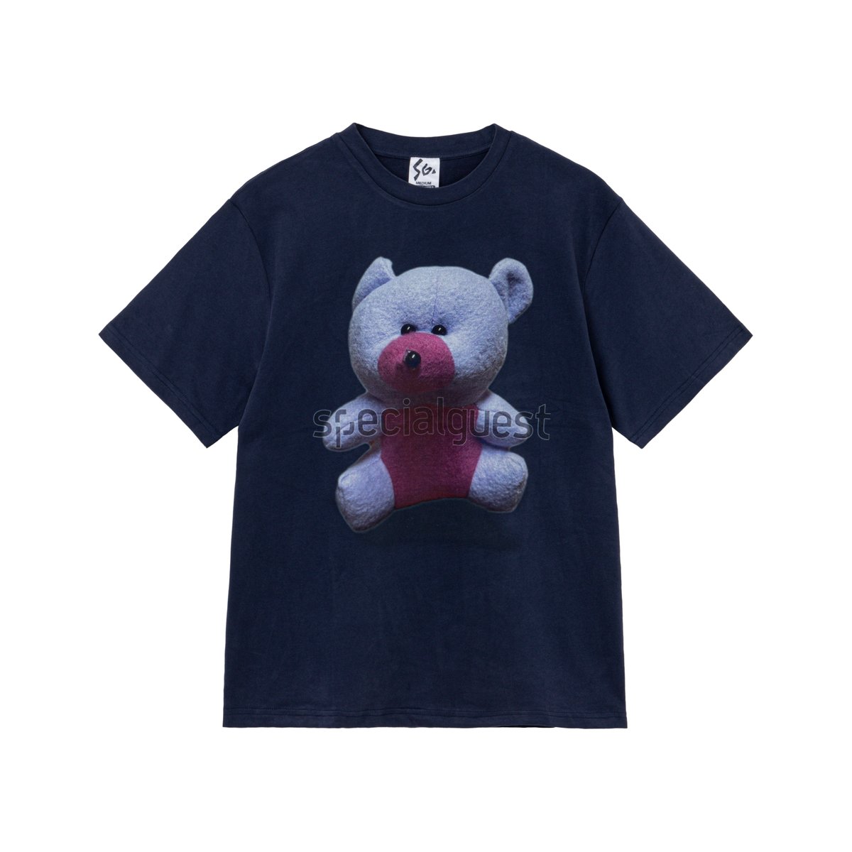 Special Guest K.K. チェック柄Tシャツ M SPECIAL GUEST K.K. / SG BEAR DOLL TEE / NAVY |