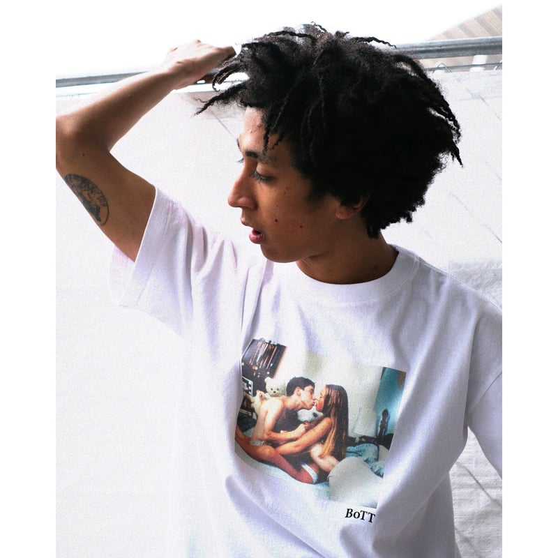 トップス BoTT Larry Clark KIDS Tee BLACK L BoTT Larry Clark KIDS Tee 01 BLACK XL BoTT(ボット) / ×Larry Clark