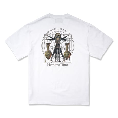 HOMBRE NINO / S/S PRINT TEE (MASK) / WHITE