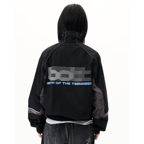 BoTT / RAGLAN TRACK JACKET / BLACK