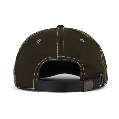 BRAIN DEAD / WIRE BRIM 6 PANEL HAT / FOREST GREEN