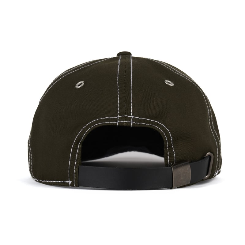 BRAIN DEAD / WIRE BRIM 6 PANEL HAT / FOREST GRE