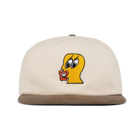 BRAIN DEAD / DUCK FACE 6 PANEL HAT / NATURAL