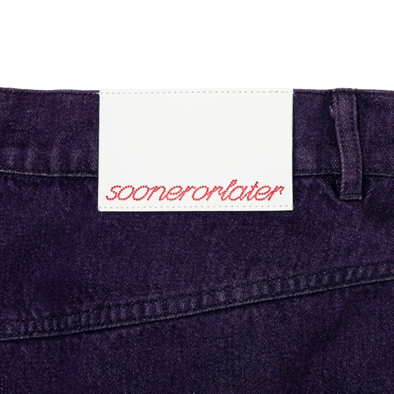 SOL soonerorlater / GURUGURU DENIM SHORTS / PUR