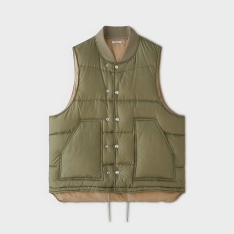 PHIGVEL MAKERS & Co. / LAYER DOWN VEST / K.BEIGE