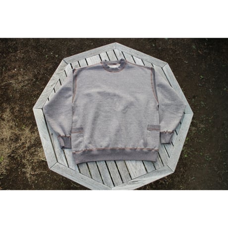 NOROLL / C&M CREW SWEAT / C&M BROWN