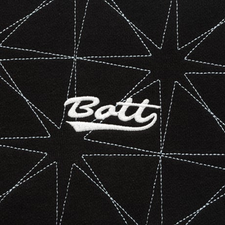 BoTT / SPARKLE STITCHED CREWNECK / BLACK