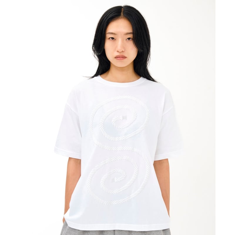 SOL soonerorlater / ROPE LOGO TEE / BLACK | Sop