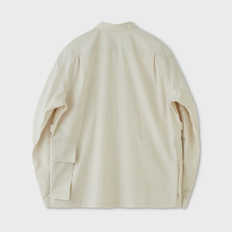 PHIGVEL MAKERS & Co. / UTILITY LS SHIRT JACKET / ECRU