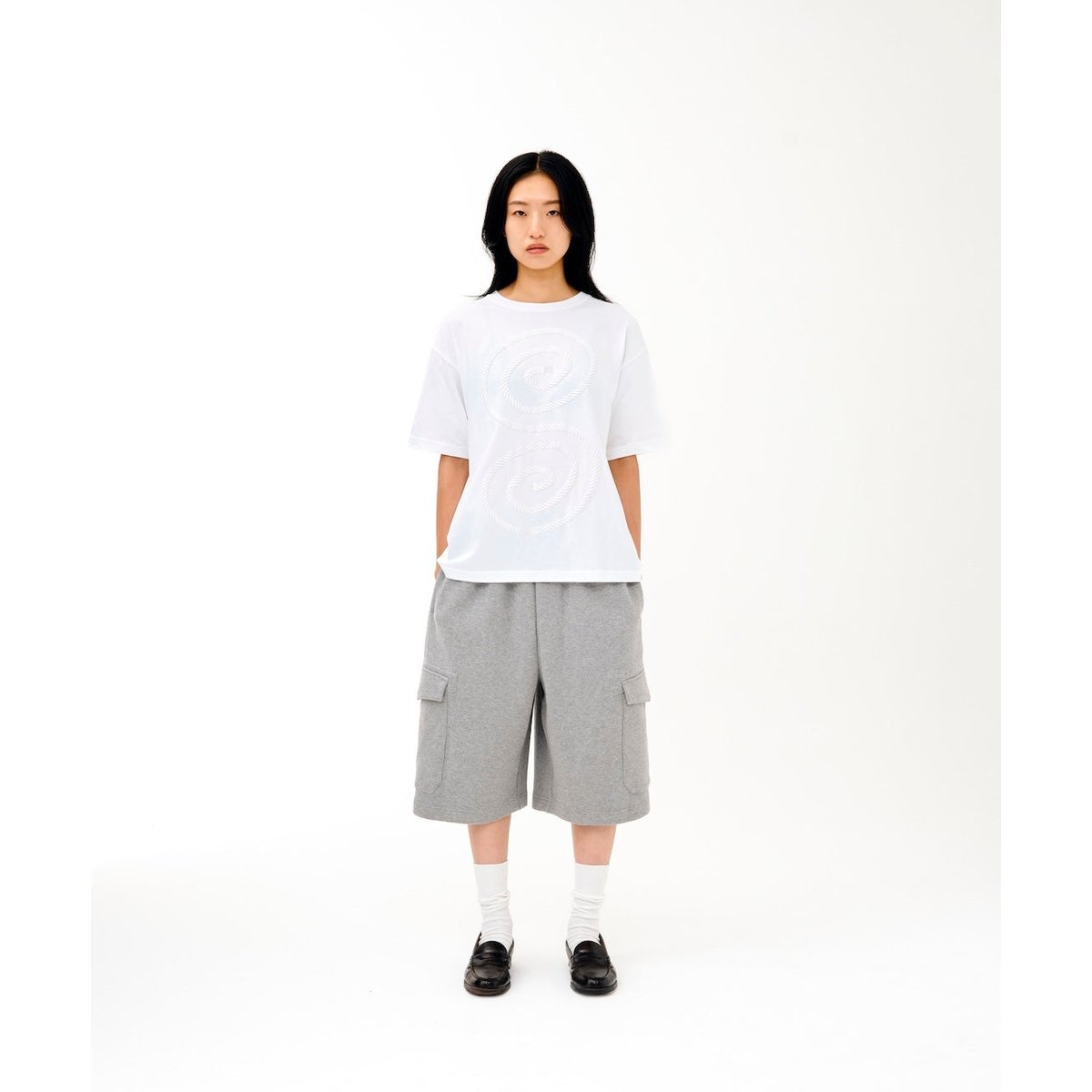SOL soonerorlater / ROPE LOGO TEE / BLACK | Sop