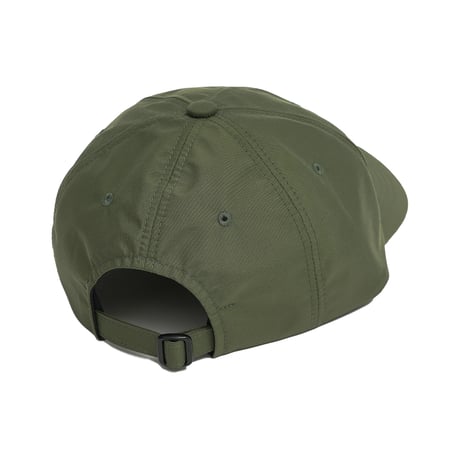 GARBAGE / PRE CURVE BRIM 6 PANEL CAP (4:33) / OLIVE (WHITE EMB)
