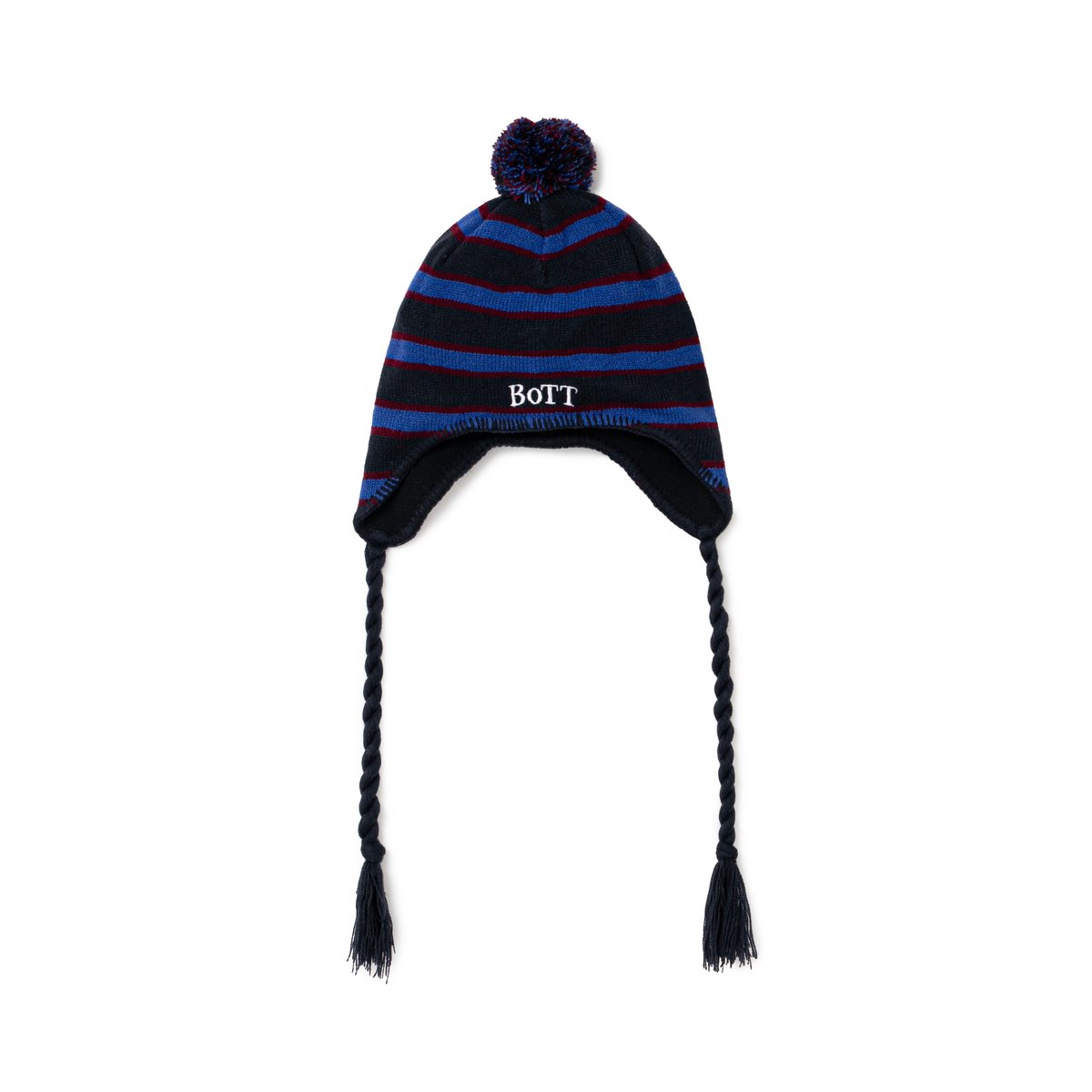 Tassel Pom Beanie BoTT ビーニー BoTT Navy BoTT / ボット TASSEL POM BEANIE（ニットキャップ・ビーニー）｜PULP
