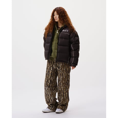 BoTT / B LOGO DOWN JACKET / BLACK