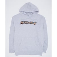 FUCKING AWESOME / DILL COLLAGE LOGO HOODIE / GREY HEATHER