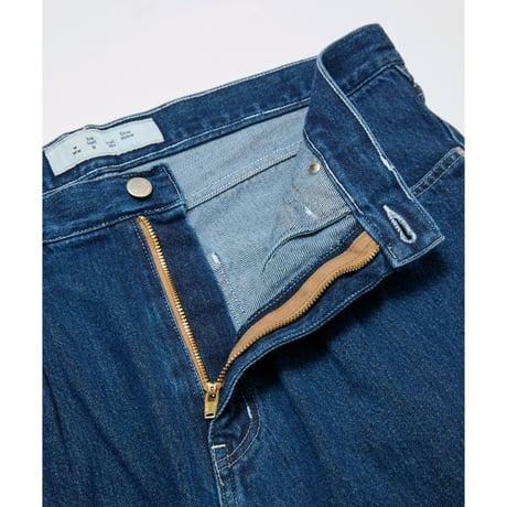 BAL / 12OZ STRAIGHT LEG 5P WASHED JEAN / WASHED BLACK
