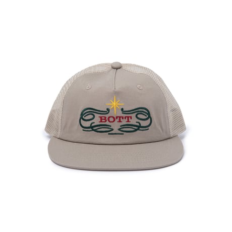 BoTT / TYPO TRUCKER CAP / KHAKI