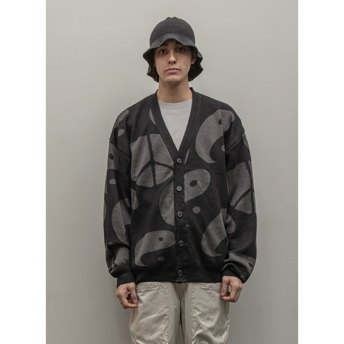 カーディガン BAL JACQUARD RAMIE CARDIGAN BAL / JACQUARD RAMIE CARDIGAN / WHITE | Sophomore
