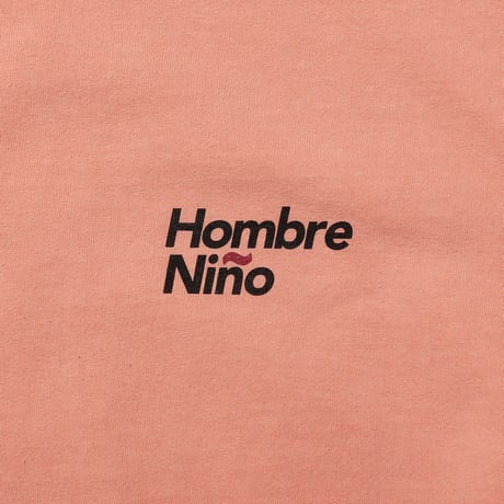 HOMBRE NINO / NEON DYE L/S PRINT TEE / ORANGE