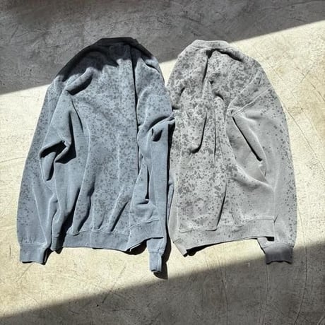 ZEPTEPI & Co. / CREWNECK SWEATSHIRTS / RAINDROPS / GRAY