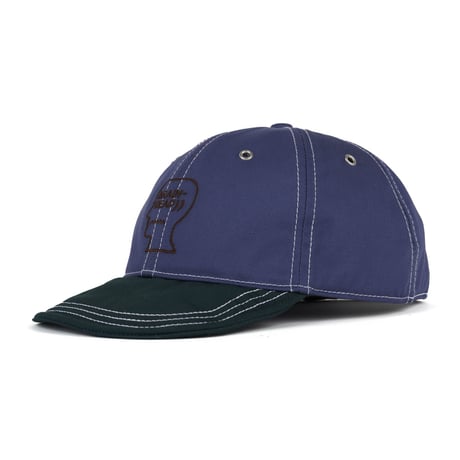 BRAIN DEAD / WIRE BRIM 6 PANEL HAT / SLATE BLUE