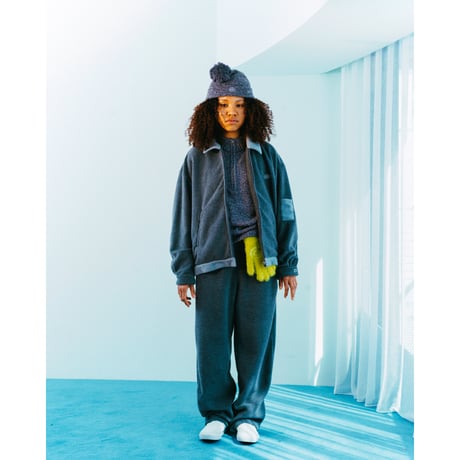 SOL soonerorlater / FLEECE WORK PANTS / NAVY