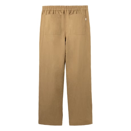 ON-AIR / COTTON NYLON TUSSER STANDARD EASY PANT / KHAKI