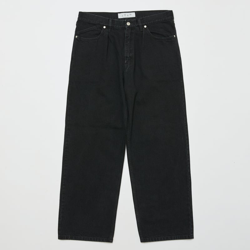 BAL / 12OZ STRAIGHT LEG 5P WASHED JEAN / WASHED
