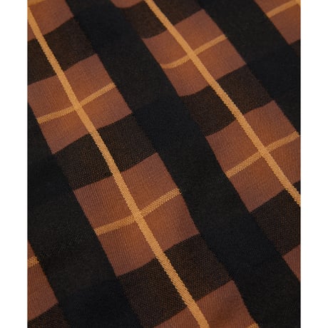 BAL / PLAID WIDE MOUNTAIN PANT / GRAY