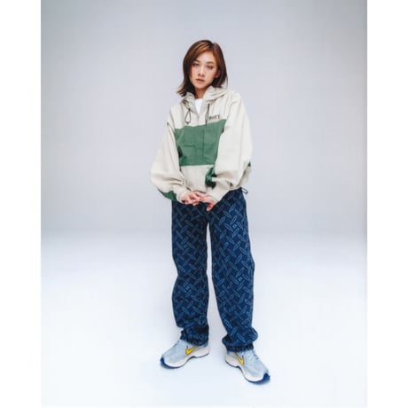BoTT / 2 TONE SHELL JACKET / LIGHT BLUE