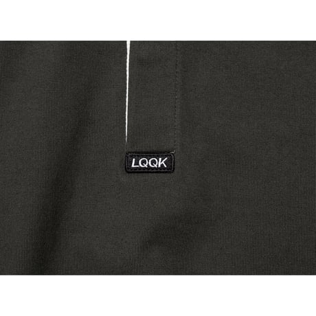 LQQK STUDIO / RUGBY SHIRT / BLACK