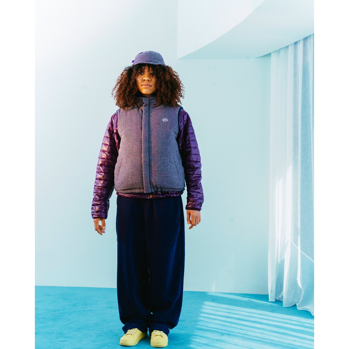 SOL soonerorlater / FLEECE WORK PANTS / NAVY |