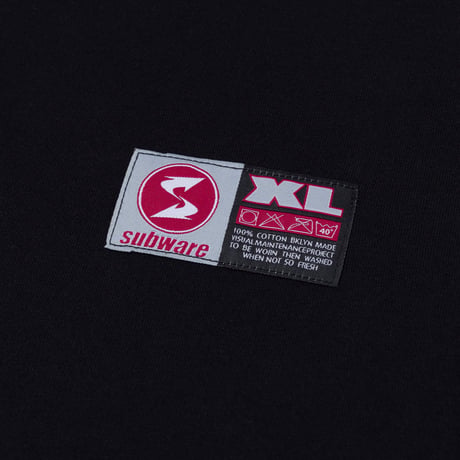 SUBWARE / TAG TEE / BLACK