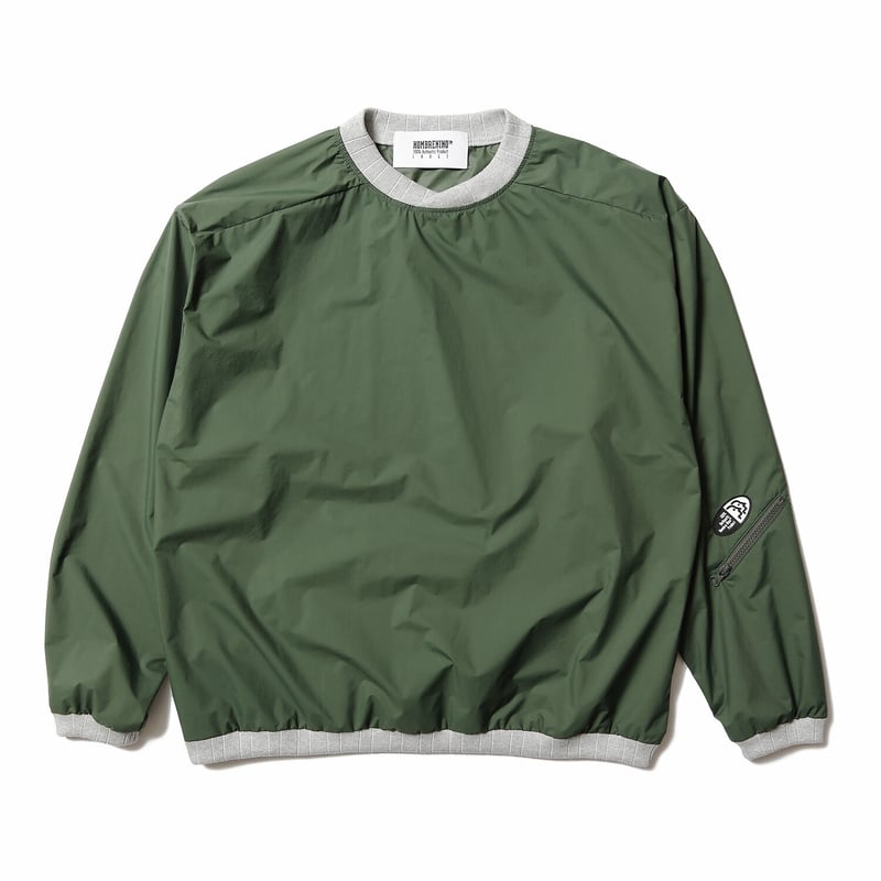 HOMBRE NINO / NYLON PULL OVER SHIRT / O.D | Sop...