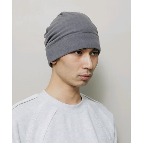 BAL / FLEECE 2WAY NECK BEANIE / GRAY