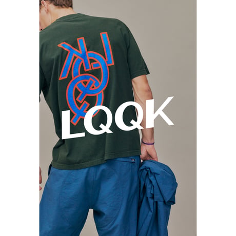 LQQK STUDIO / Q RING TEE / FOREST GREEN