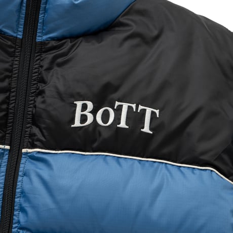BoTT / B LOGO DOWN JACKET / SLATE BLUE