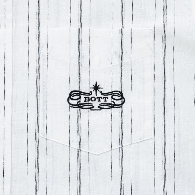 BoTT / LIGHTWEIGHT STRIPE SHIRT / CREAM | Sopho