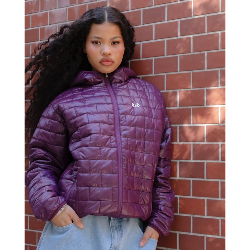 SOL soonerorlater / BRICK PUFFER JACKET / BLACK