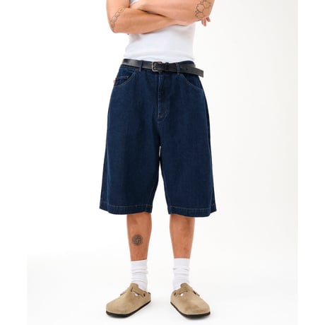 SOL soonerorlater / GURUGURU DENIM SHORTS / INDIGO