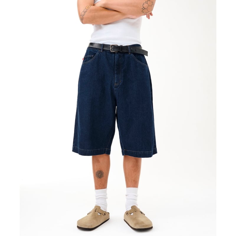SOL soonerorlater デニムショーツ SOL soonerorlater / GURUGURU DENIM SHORTS / IND