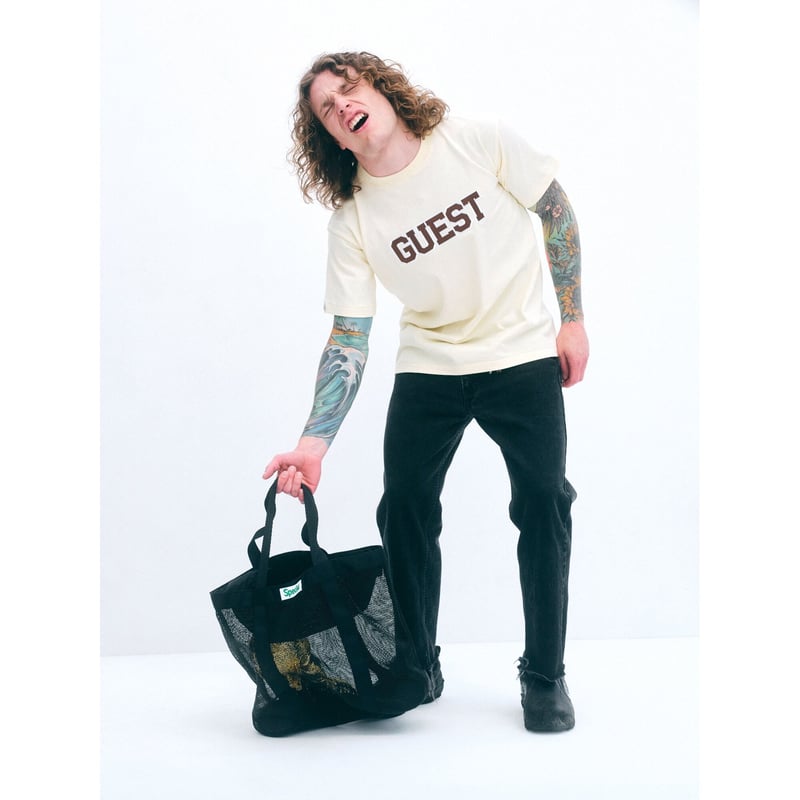 SPECIAL GUEST K.K. / SG GUEST LOGO TEE / WHITE