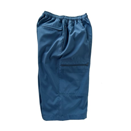 COMFORTABLE REASON / CROPPED SHORTS / WORK BLUE