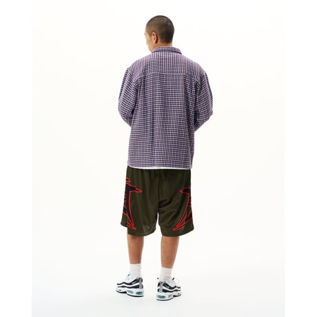 BoTT / ZIP-UP FLANNEL SHIRT / SLATE BLUE