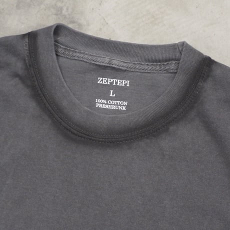 ZEPTEPI & Co. / LS TEE / THE / SEAMLINE / BLACK